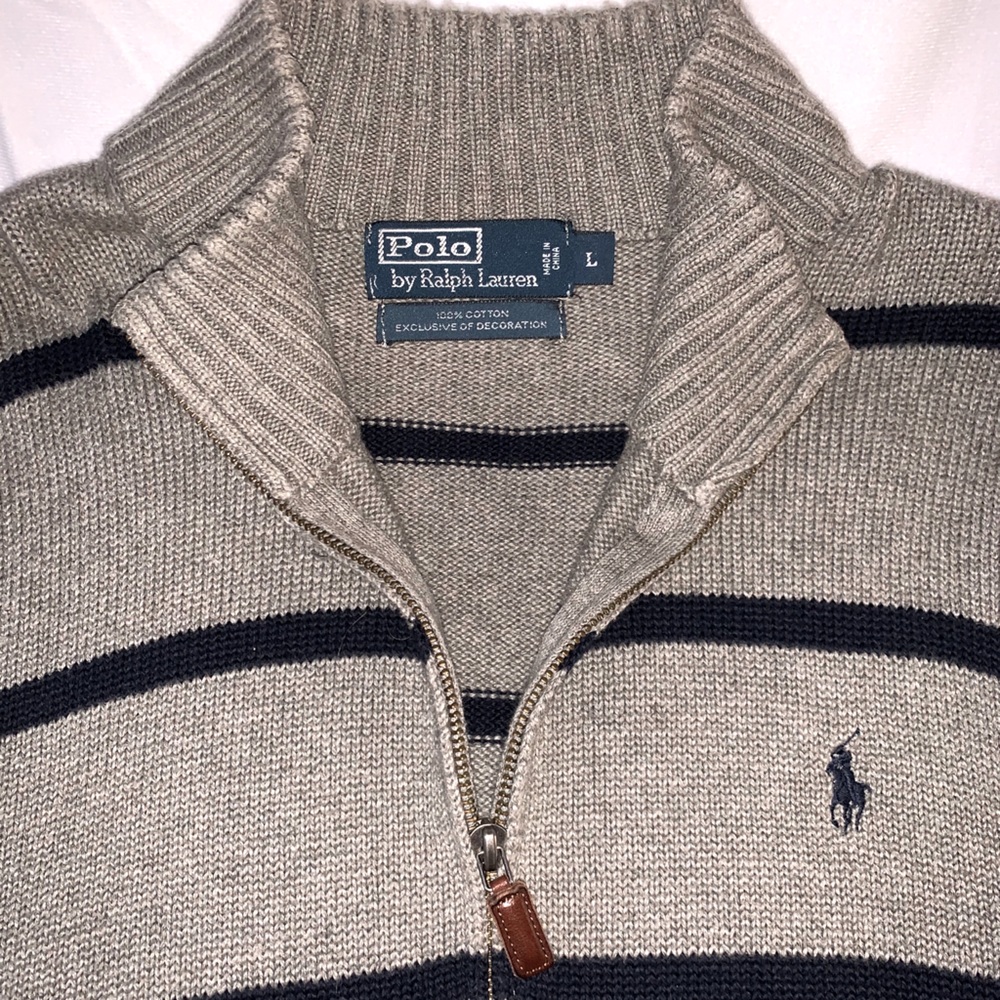 Polo sweater